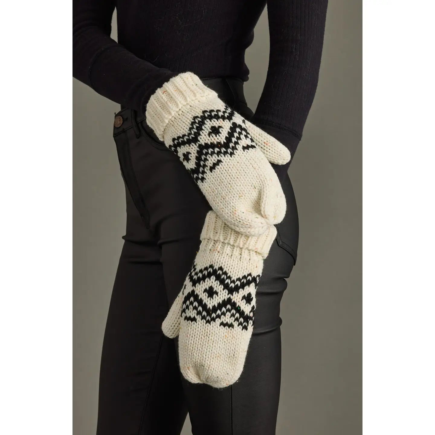 Patterned Mittens