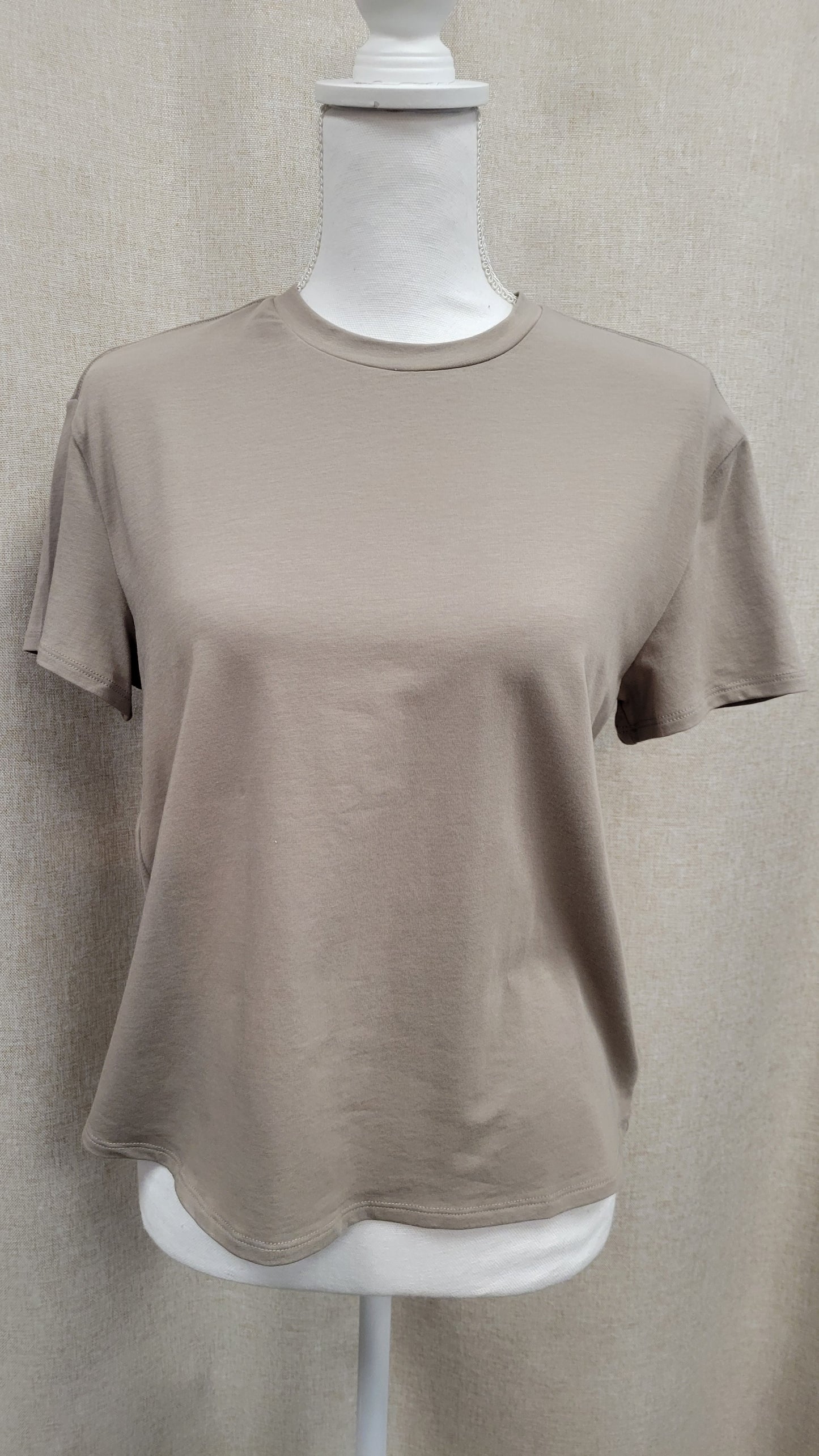 Pima cotton tee Mocha