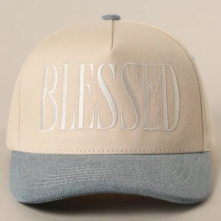 Blessed Beige Baseball Cap