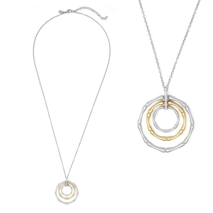 Dryker Gold Silver Necklace