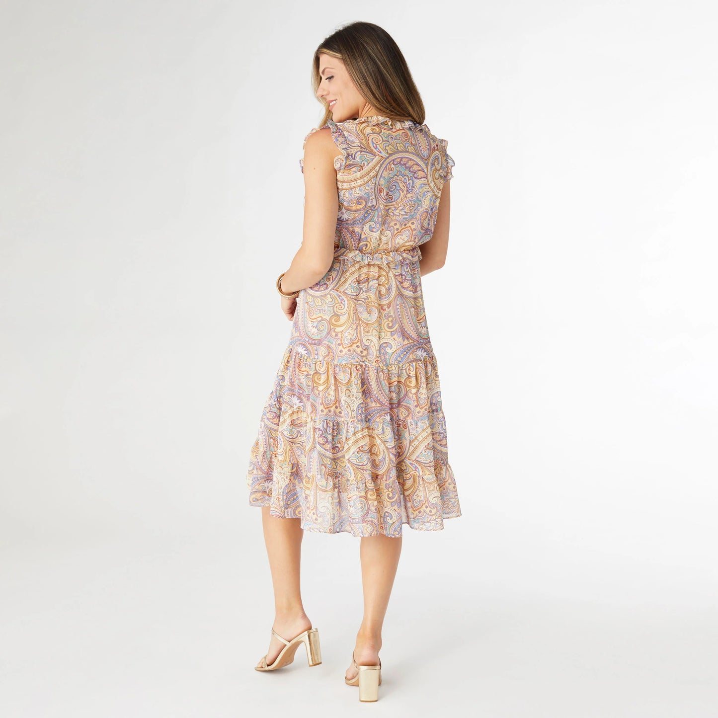 Florence Chiffon Pasiley Dress