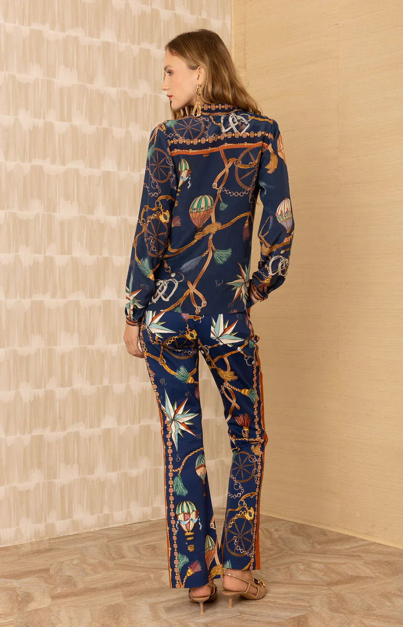 55KH242A Cleo Silk Top