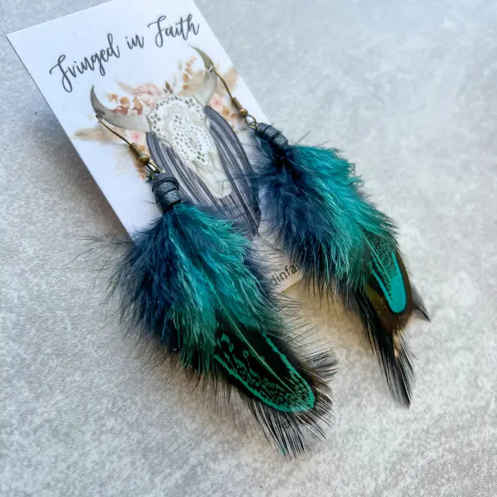 Missoula Mini Feather Earrings