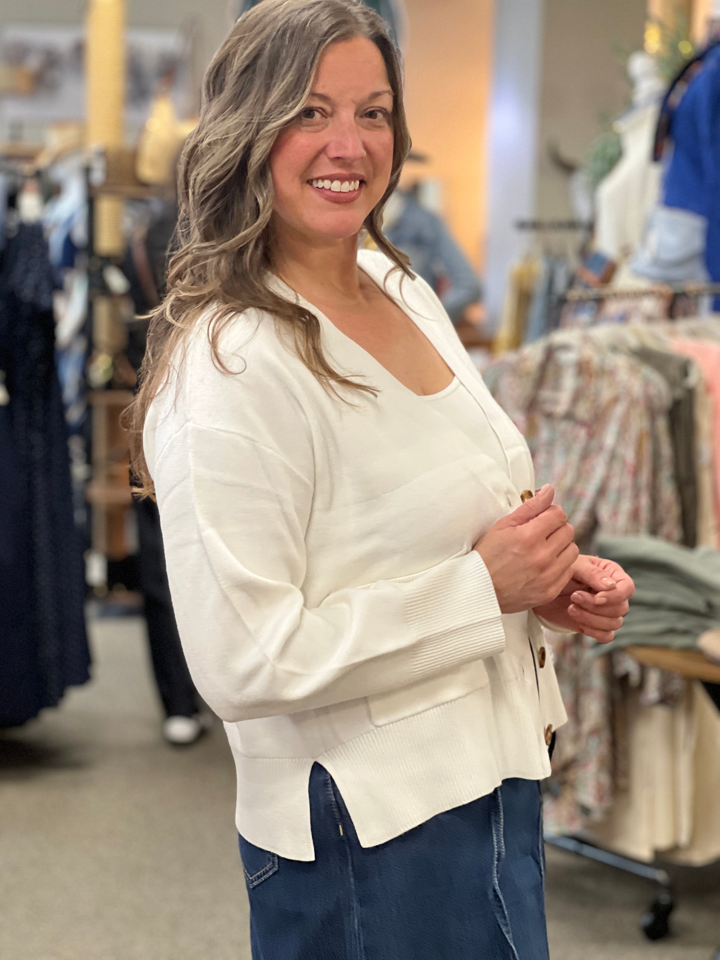 BYOTARI POCKET CARDIGAN