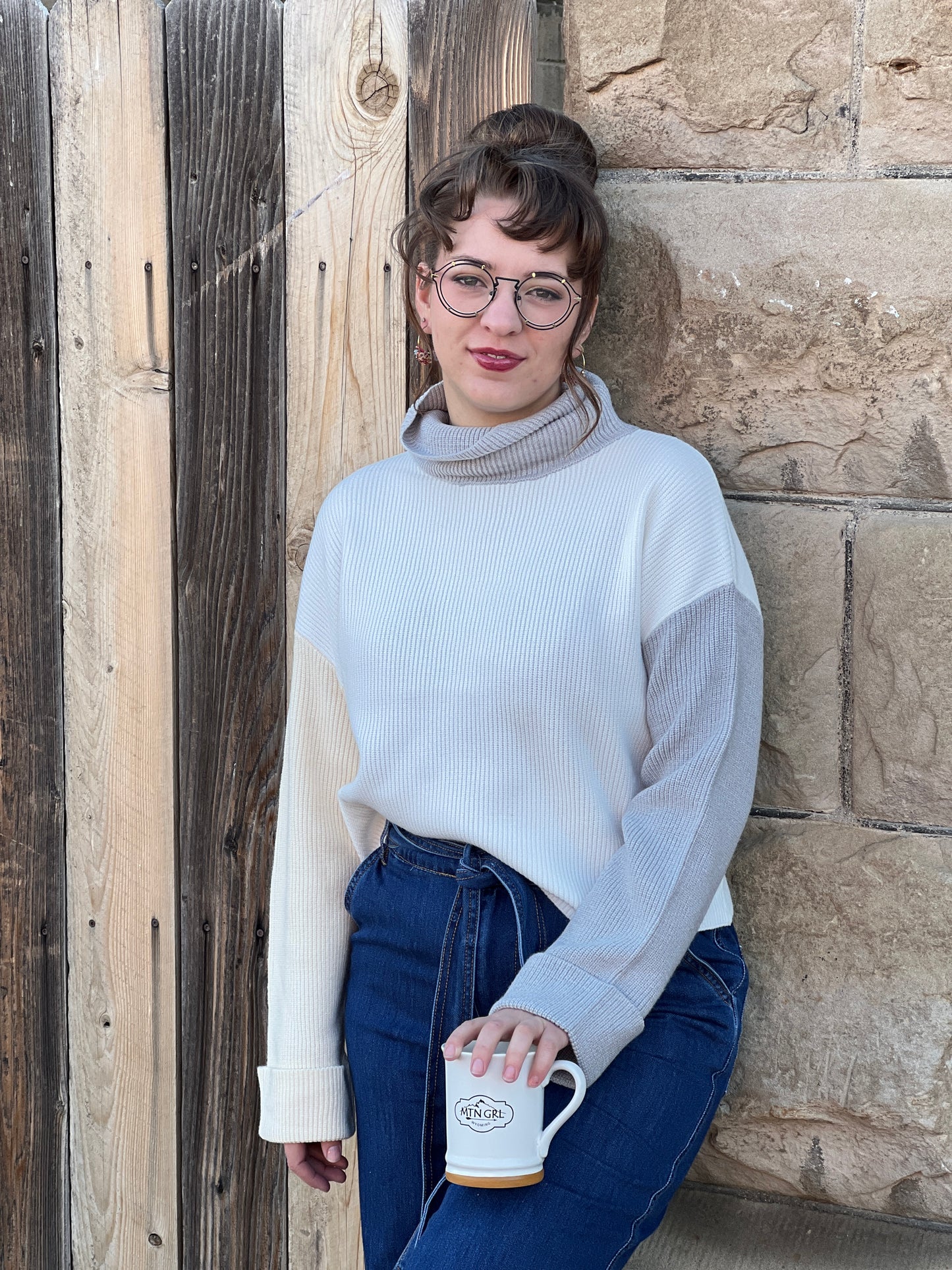 Tnk Colorblock Sweater