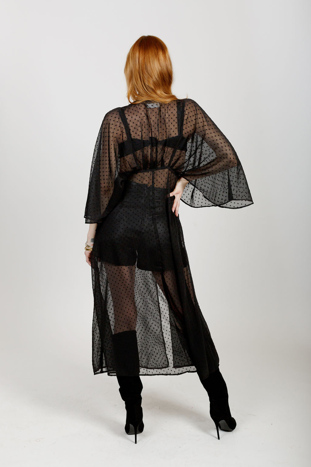 WY338145 Maeve Duster Black