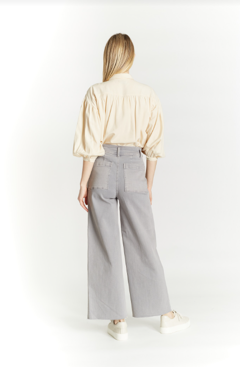 High Rise Wide Leg Jean