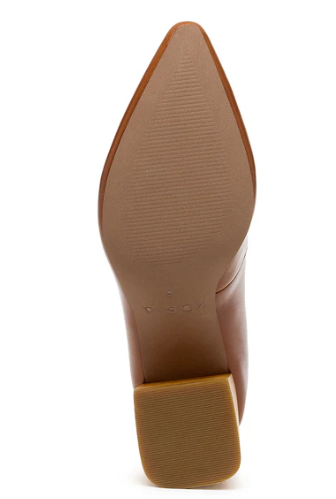 Pump Fox Leather Heels