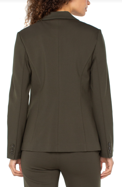 Fitted Blazer forest night