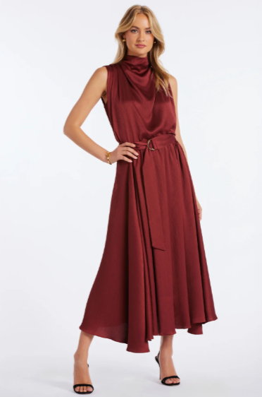 K4FSKW3008B Micro Plisse Skirt
