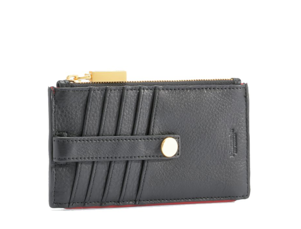 210 West Wallet Black/Brushed Gold