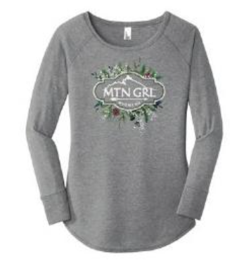 MTN GRL Winter Grey Frost LS Tee
