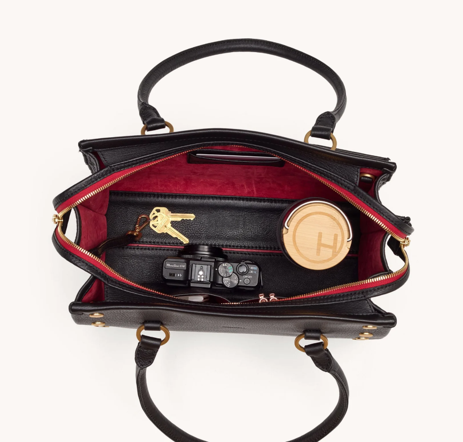 Allen Lrg Black BG Red Zip