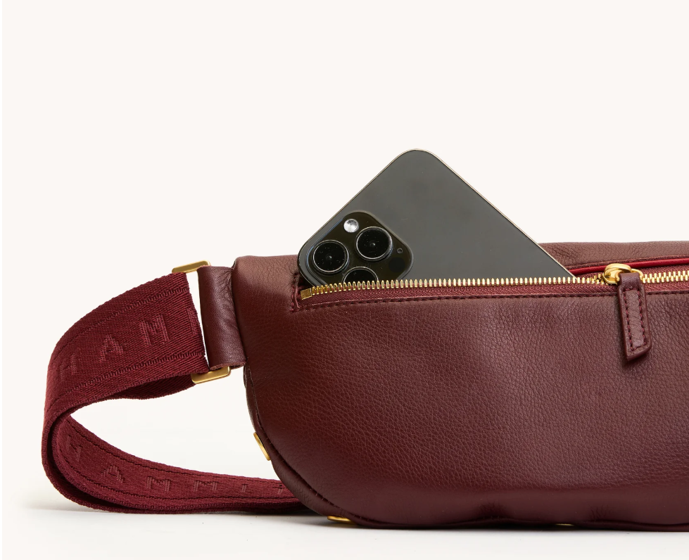Charles Crossbody cherrywood