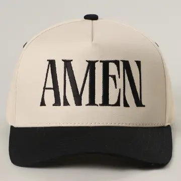 Amen Trucker Hat-Blk