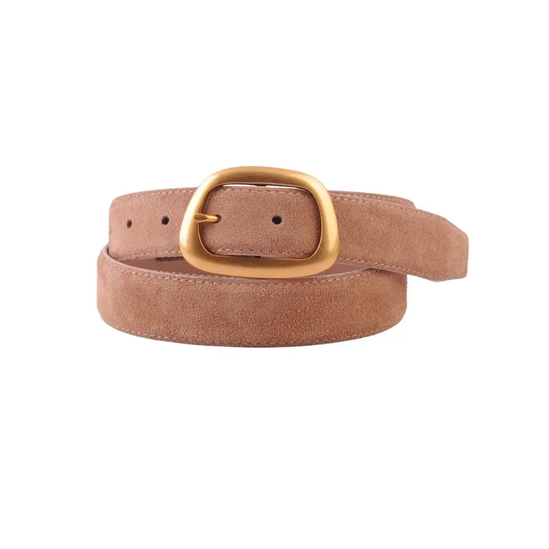 5270 Suede Belt Organic Buckle