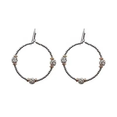 Zone Silver Earrings