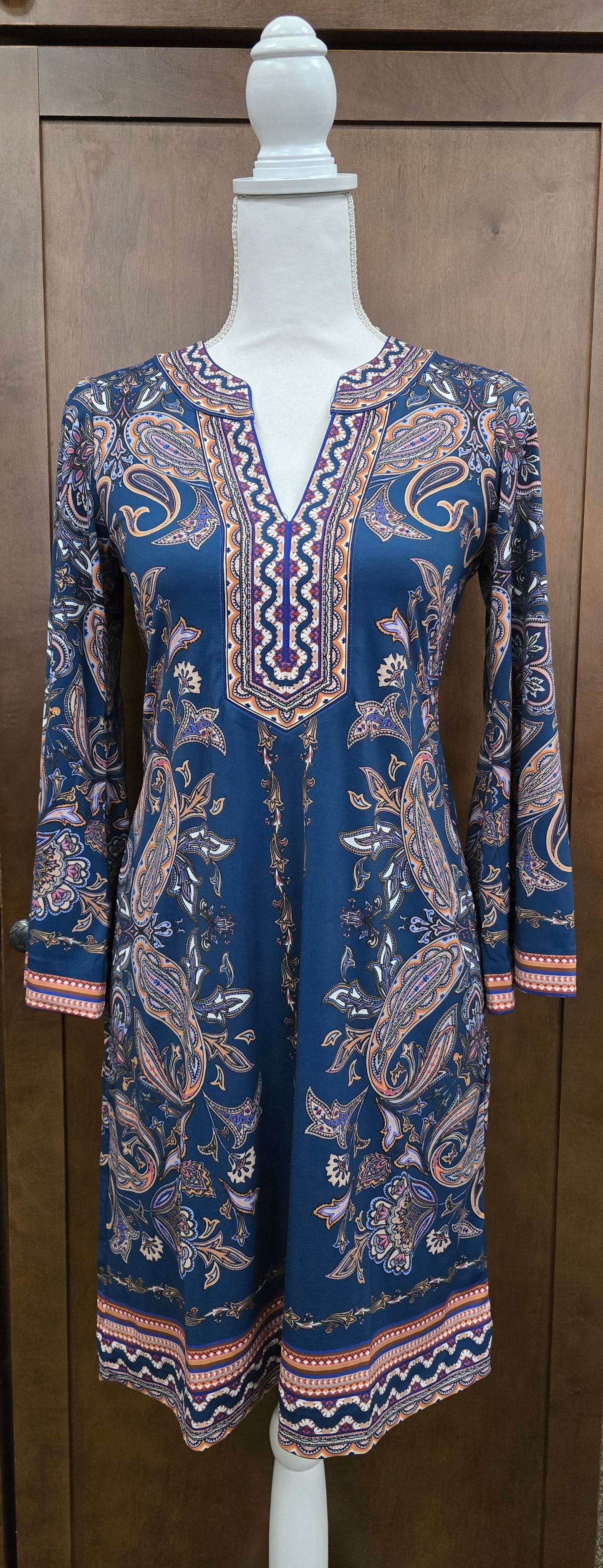 3/4 SLEEVE DRESS