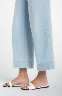 Stride Crop Wide Leg w/ /Embroidery