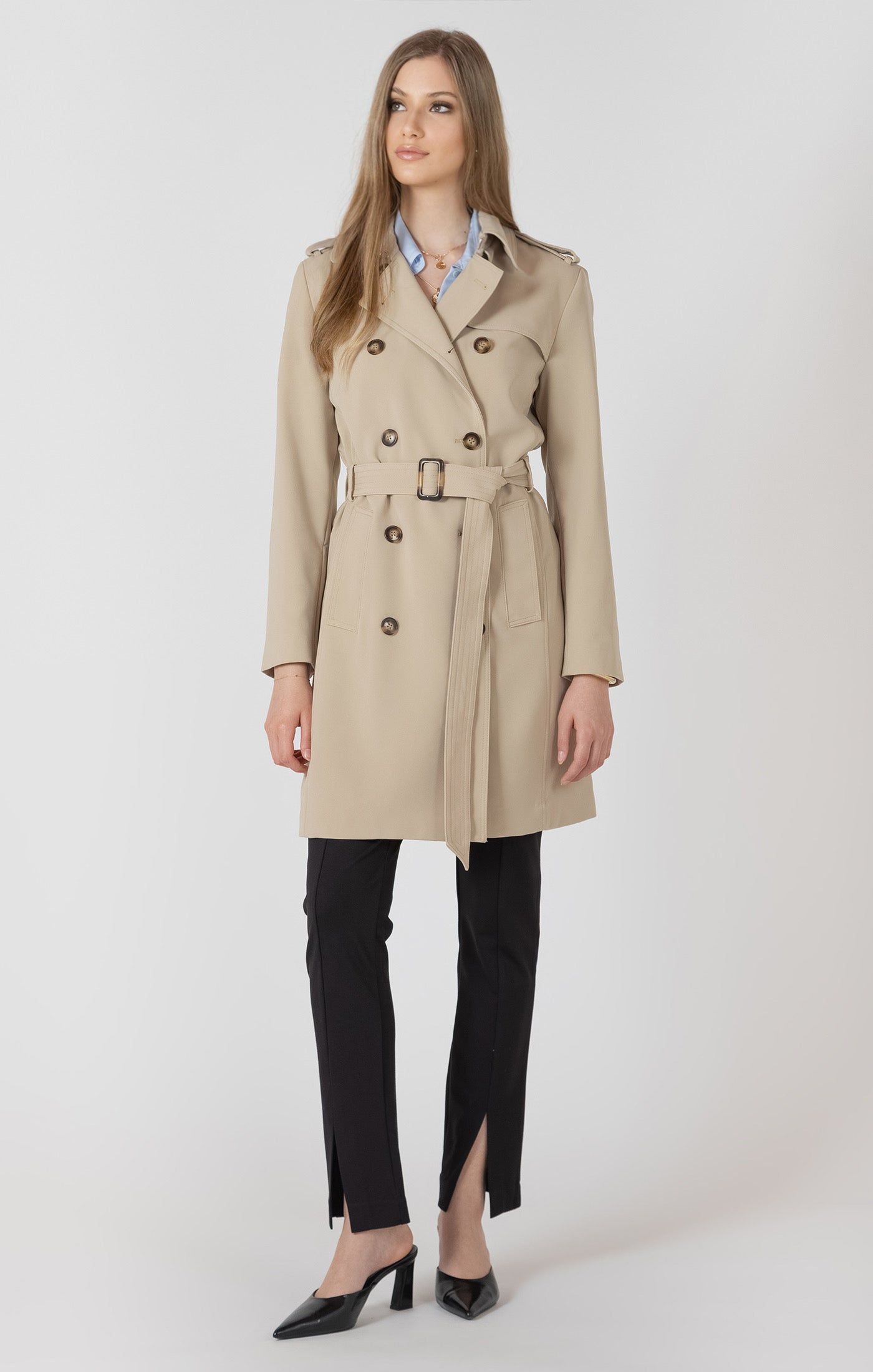 Belted Trench