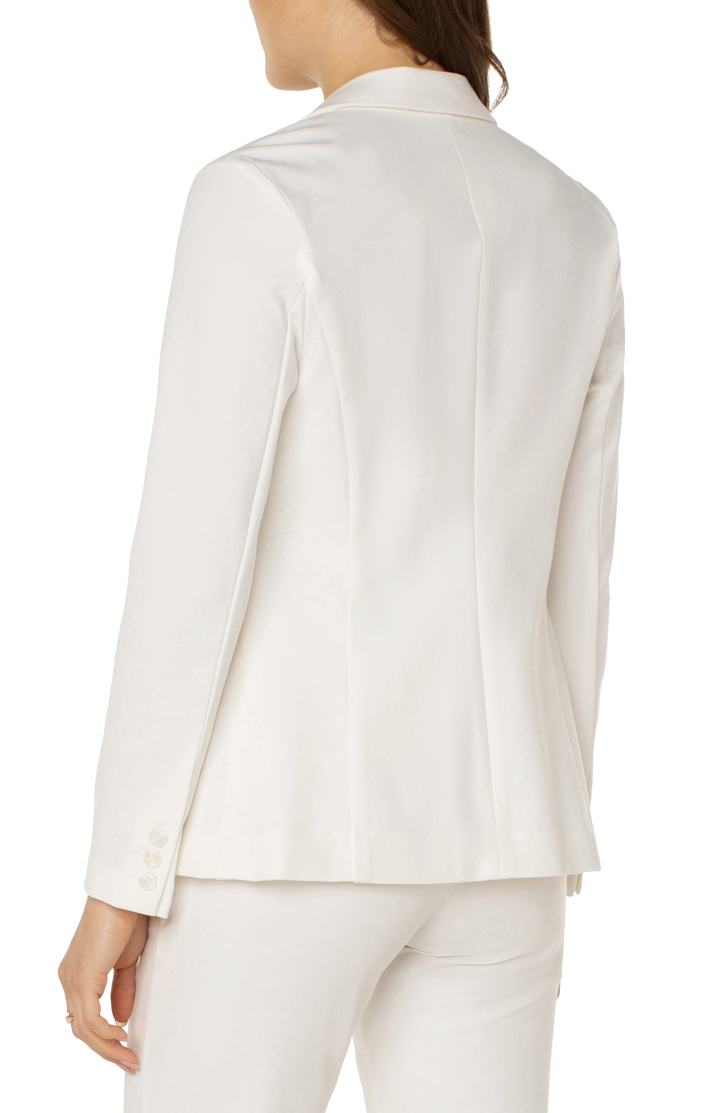 Fitted Blazer White
