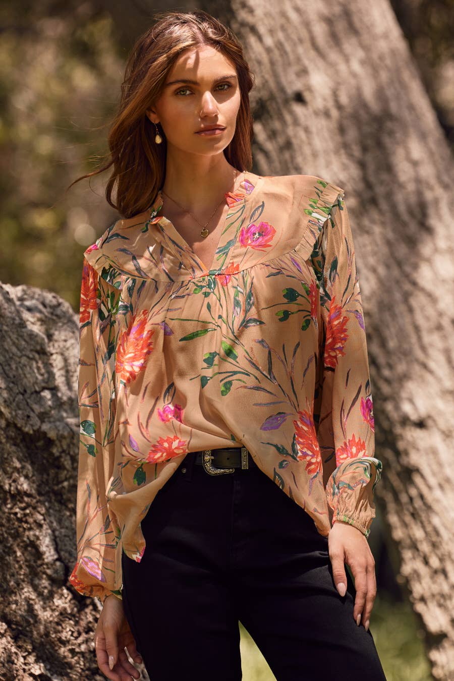 Floral Printed Blouse