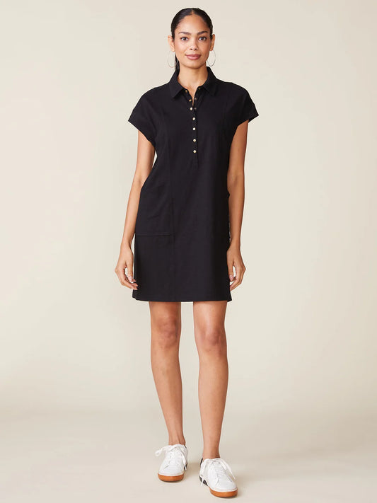 AD9294A13 Slub Snap Dress