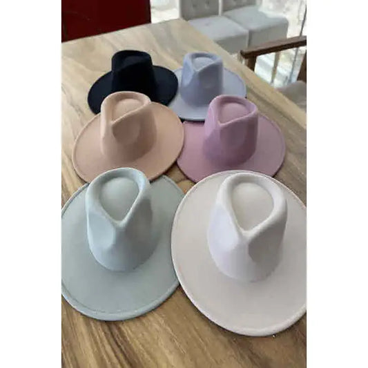 Kids Vegan Wool Cowgirl Hat Assorted