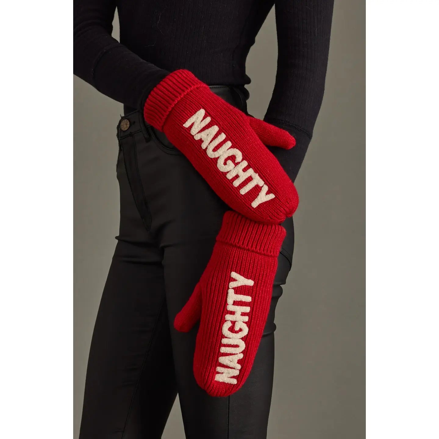 Patterned Mittens