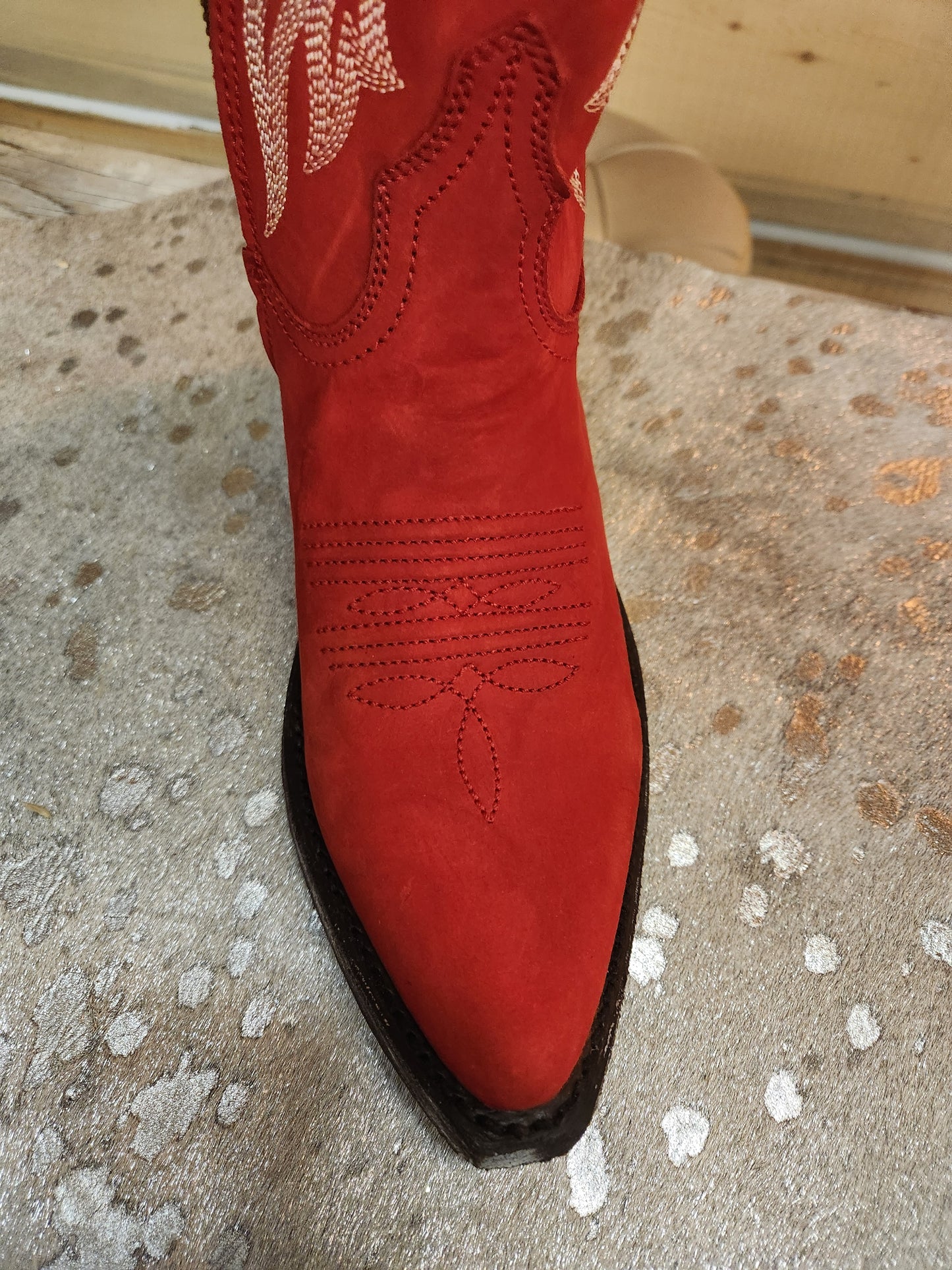 Allie Rojo Red Tall Boots