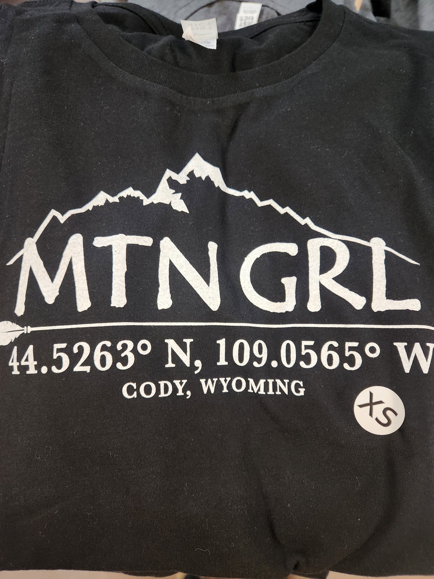 MTN GRL Coordinates Black Tee