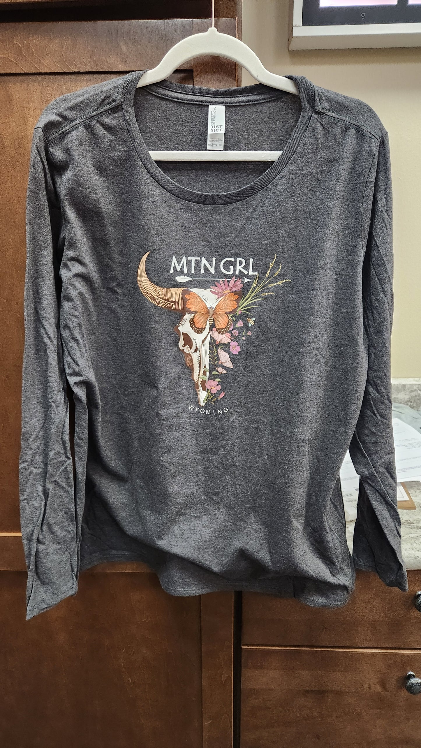 Flower Skull LS Tee