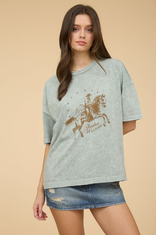 Rodeo Western Relaxed Short sleeve tee