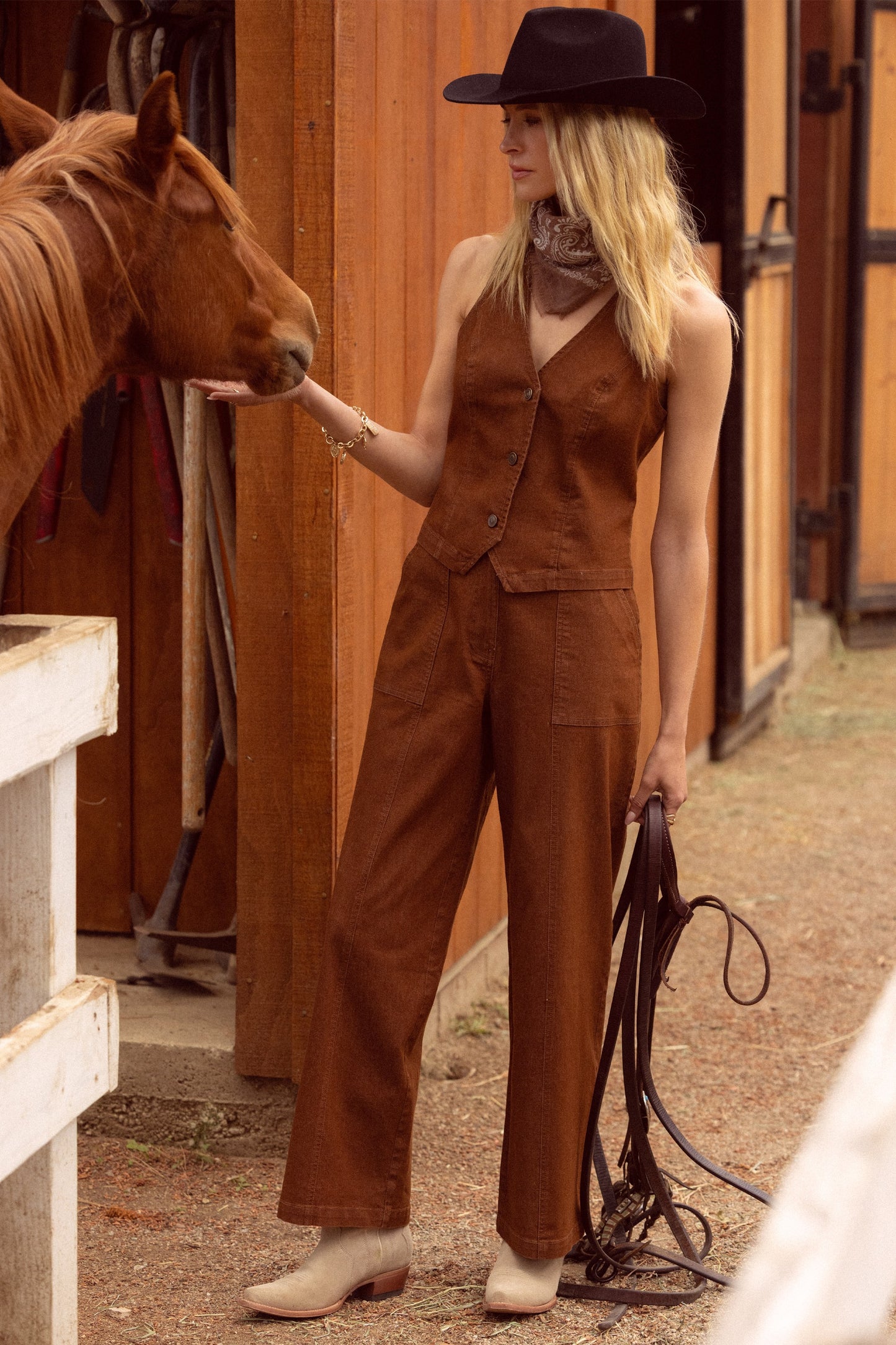 75007 Washed Cotton Twill Pants