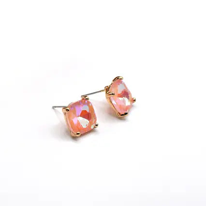 Uma Iridescent Pink Earrings