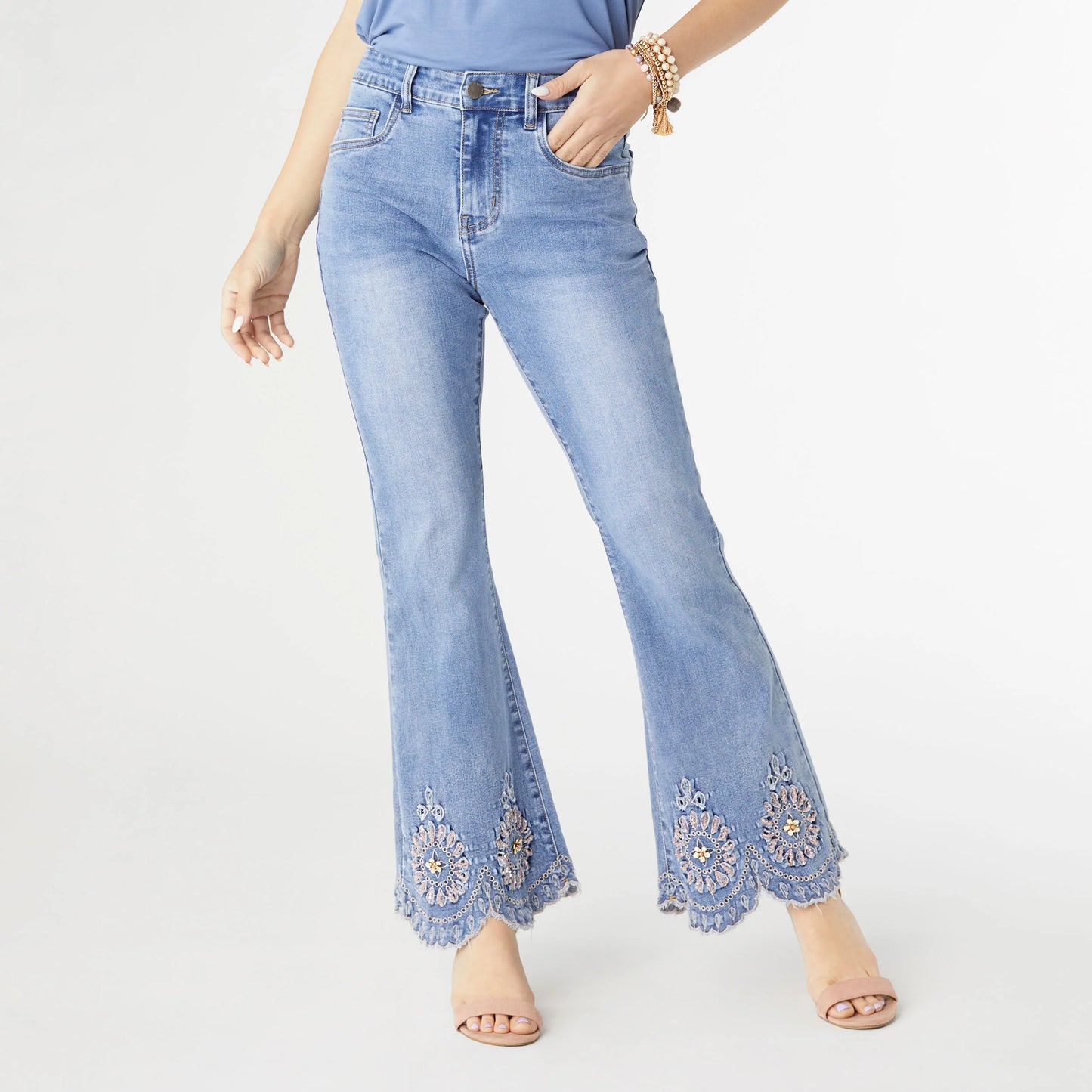 2519310 Everstretch Flare Denim