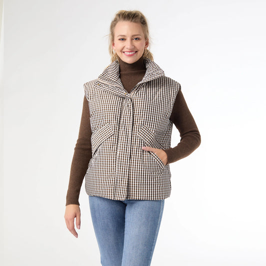 2539118A Talen Printed Down Filled Vest