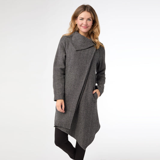 2539157A Billy Herringbone Cardigan