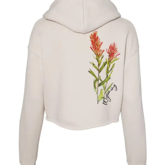 Wyoming Indian Paintbrush Hoodie