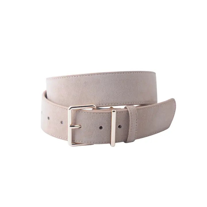 Springtime Suede Belt