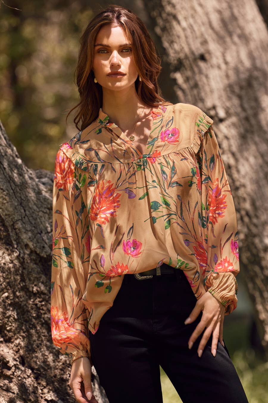 Floral Printed Blouse