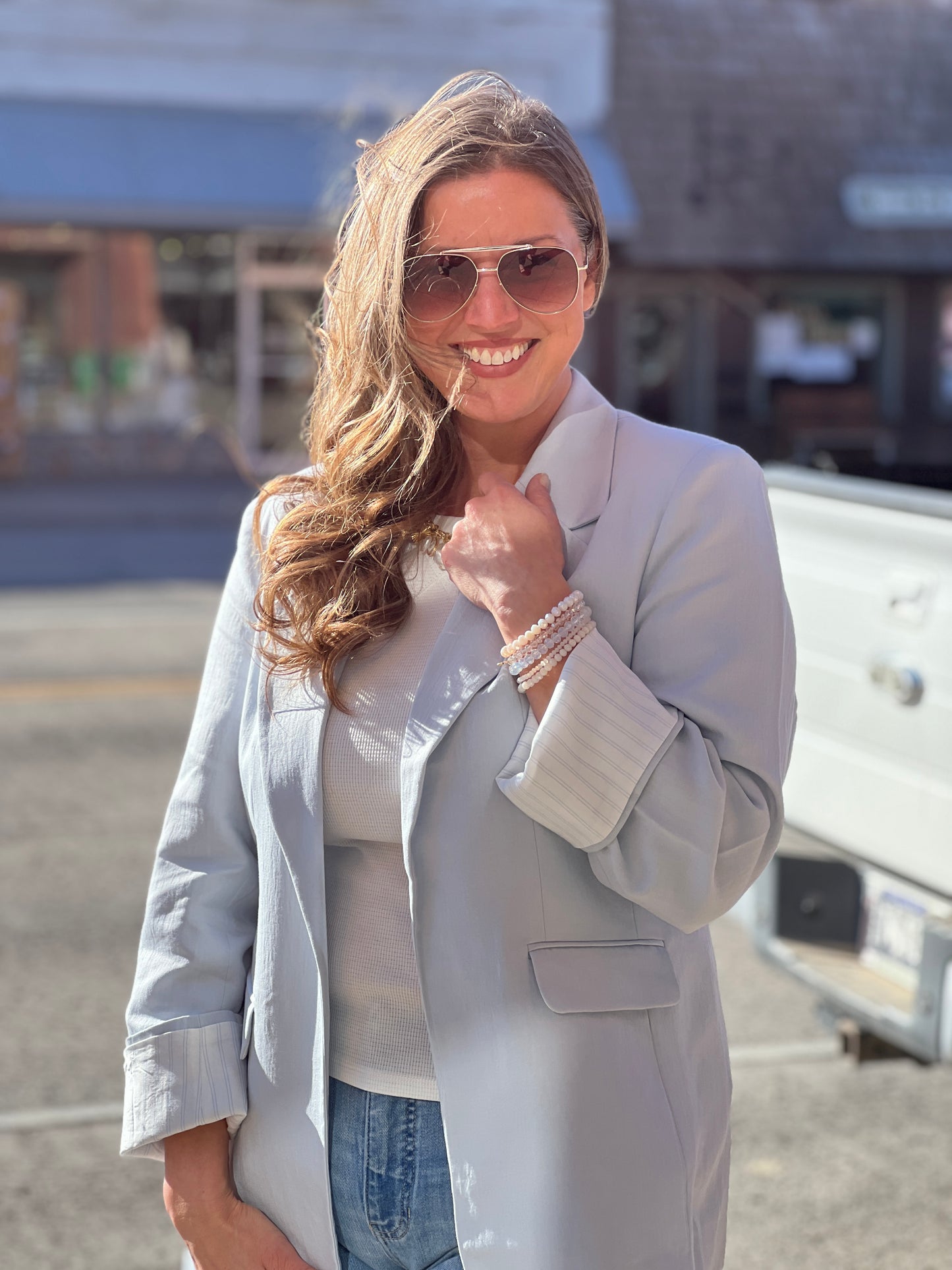 Blazer Fine Crinkle