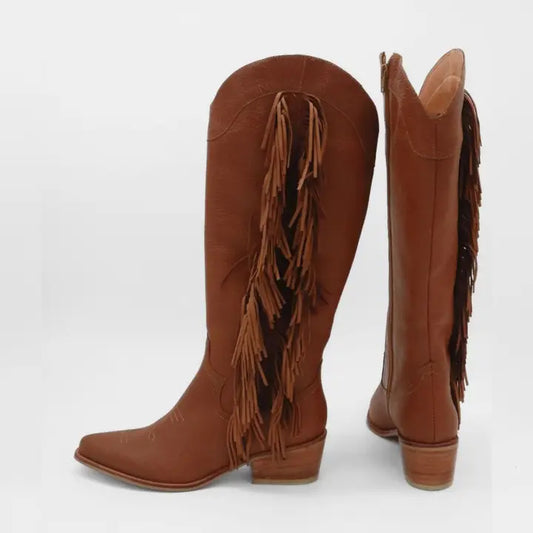 Bohemian Cowboy Boot Brown
