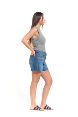 5" Loose Short w fray hem