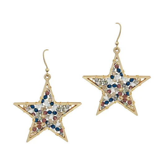 Star Dark Earrings