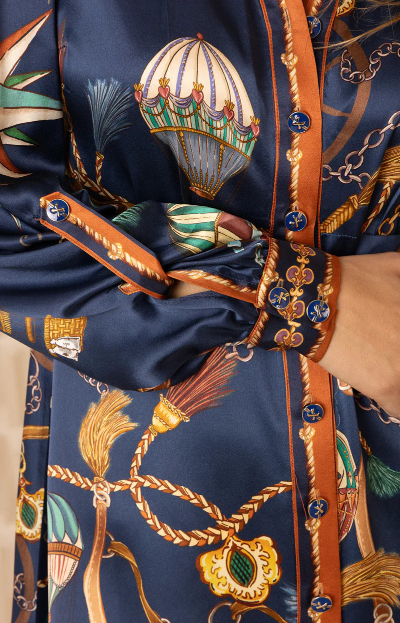 55KH242A Cleo Silk Top