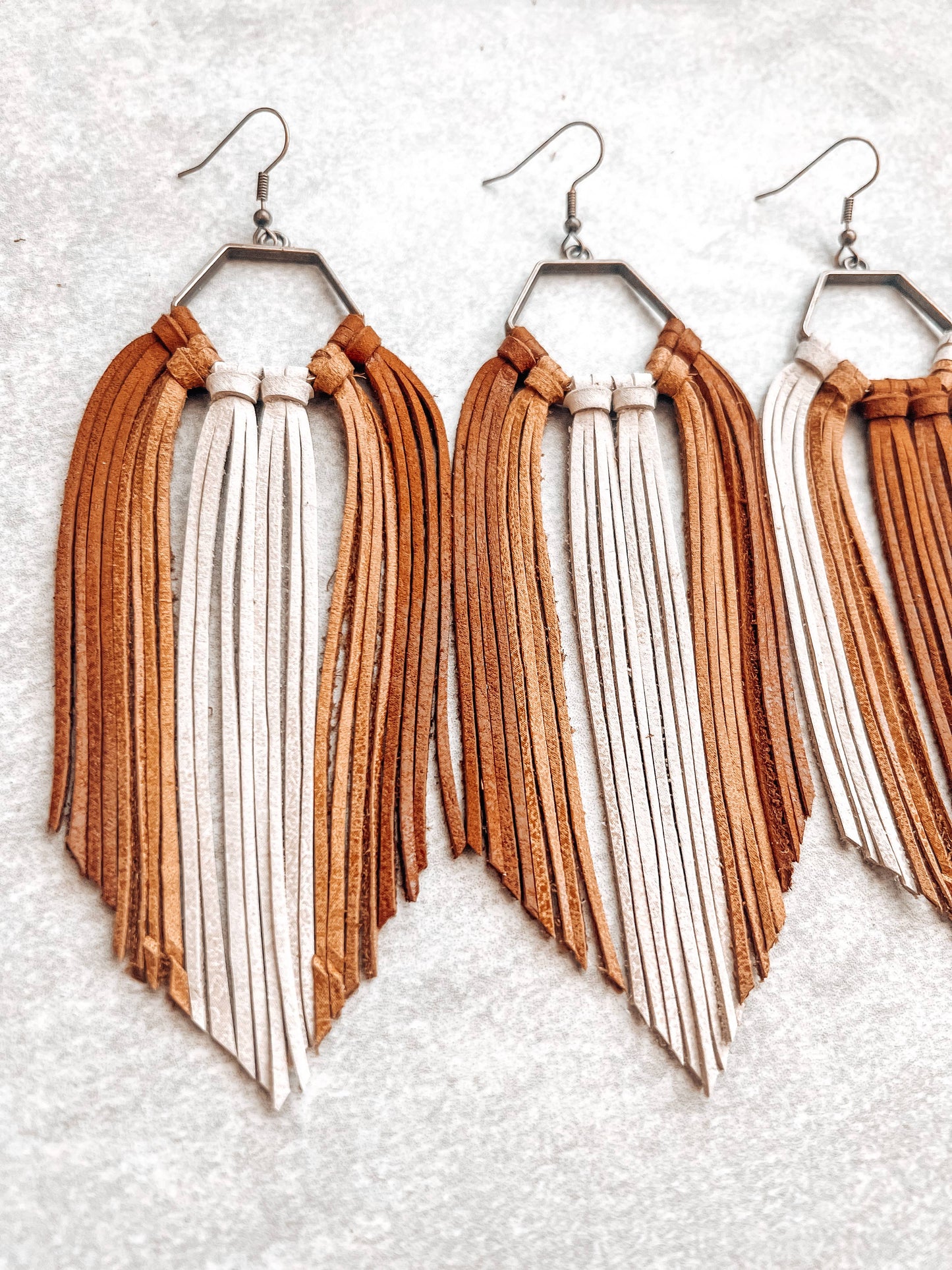 Fringed In Faith - Chinook Fringe Hoop Earrings