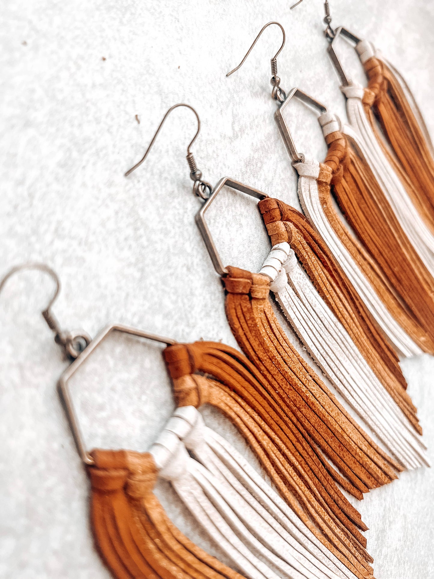 Fringed In Faith - Chinook Fringe Hoop Earrings
