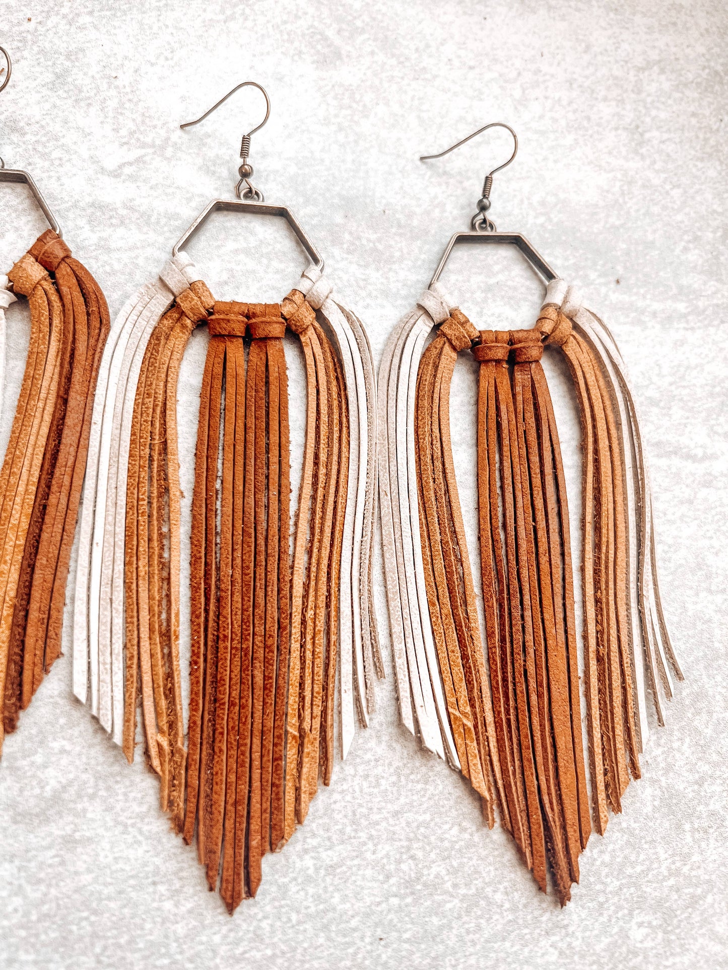Fringed In Faith - Chinook Fringe Hoop Earrings