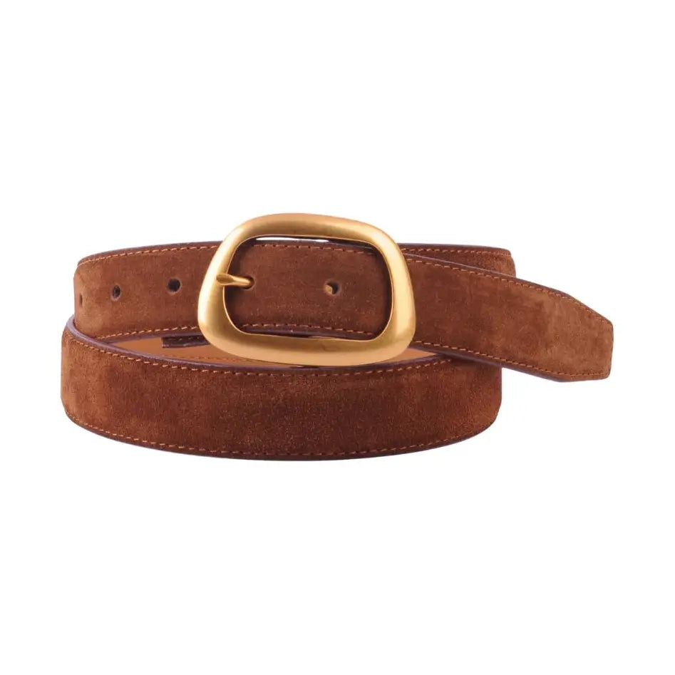 5270 Suede Belt Organic Buckle